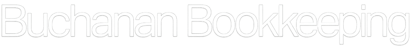 Buchanan Bookkeeping logo design White text on a black background reads "Z-ACCOUNTING" in capital letters.